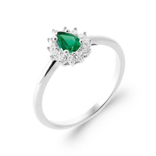 Bague marquise cristal - marquise,