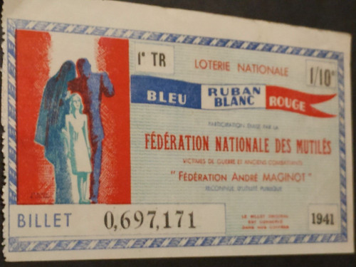 Rare série 1ère maginot - rare, série:1ère