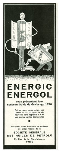 Publicité ancienne énergic