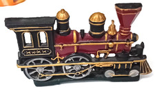 Locomotive Train - Butoir Bloc-porte en fonte - hauteur 16 cm