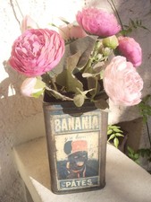 Ancienne Boîte Banania Déco Rétro Vintage