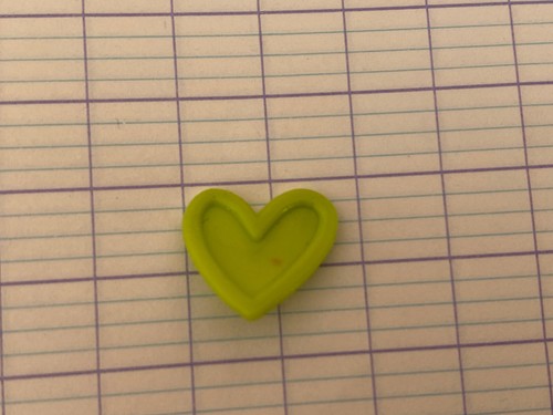 Coeur vert pour sac - sac, main