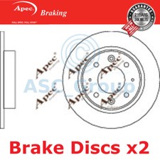 2x Apec BRAKING 261mm Uni OE