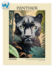 Affiche panthère - Impression