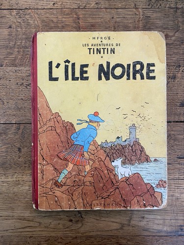 Tintin ile noire - noire, 1954