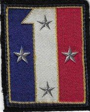 INSIGNE TISSU, PATCH MILITAIRE DU 1 CORPS D'ARMEE