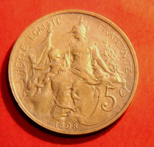 Centimes dupuis 1898 spl - 5,