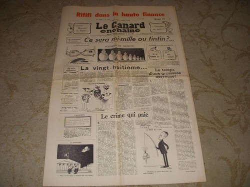 Canard enchaine 2692 - canard,