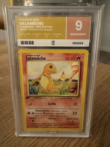 Carte pokemon salamèche - pokemon,