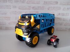 Camion transporteur - Rampe Monster Truck - Hotwheels  (J4)  - TBE