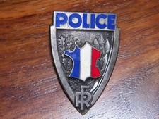 ANCIEN INSIGNE DE KEPI POLICE  40 mm - Fraisse Demey -Paris POUR COLLECTION