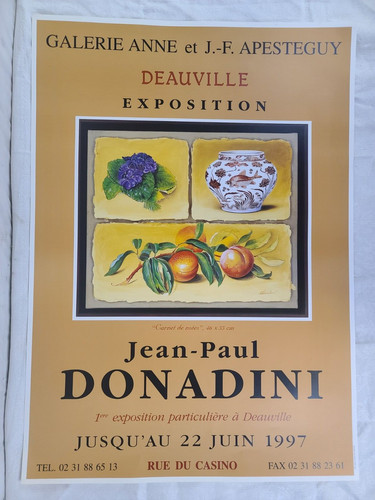 Donadini affiche vintage - donadini,