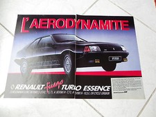 Publicité Renault Fuego Turbo