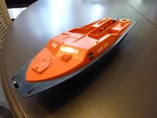 Jouet ancien : bateau en plastique  , sans boîte NO TOLE