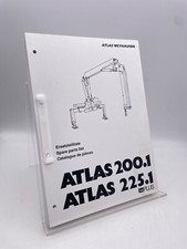 Atlas / Grue / 200.1/225.1 / Liste Pièces Détachées / Pièces List / Trilingue