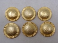 Lot de 6 gros Boutons vintage