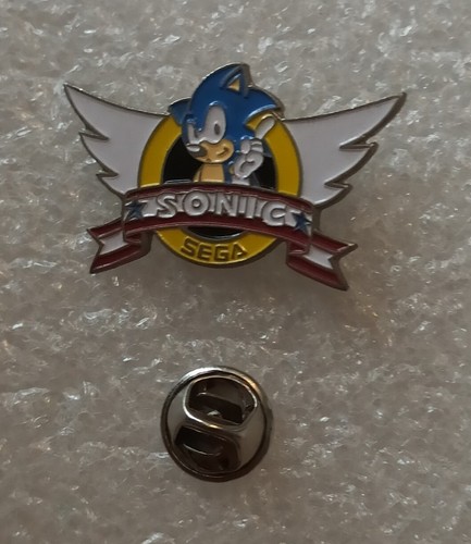 Pin sonic sega - console, jeux