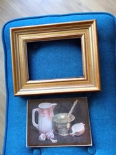 Magnifique encadrement doré  26 x 21 cm Tableau décoratif