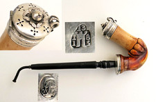 PIPE en Ecume de Mer et Argent