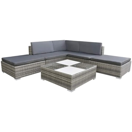 Jeu meuble jardin 15 pcs - meuble, de