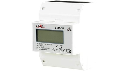 Compteur électrique triphasé