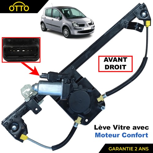 Leve vitre confort - vitre, droit