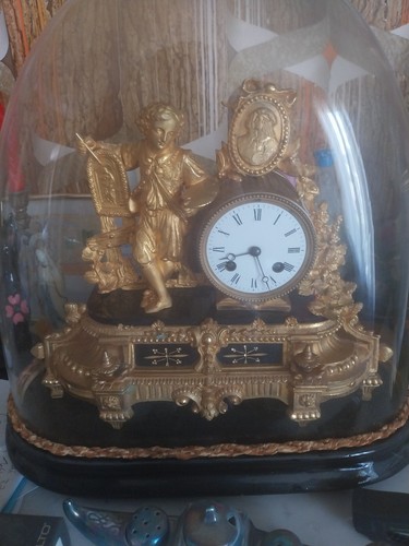 Ancienne horloge pendule - ancienne,