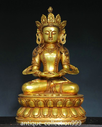 Old tibet bronze gold - old,