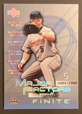 JEFF BAGWELL 2003 UPPER DECK FINITE MAJOR FACTORS 984/1599