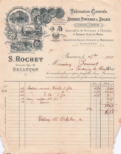 Besancon brossier rochet s - besancon,