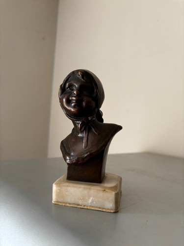 Ancien buste bronze - ancien,