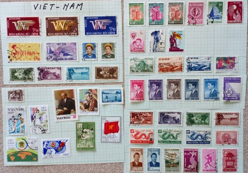 Lot vrac timbres - lot,