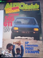 AO223 revue Auto Hebdo 1983