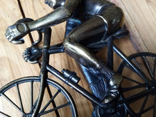 ? ANCIEN TROPHEE ? DE VELO ? COURSE CYCLISTE - Métal & pierre