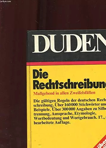 Duden band rechtschreibung - duden, 1.