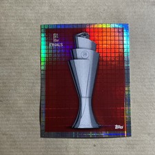 2 TROPHEE TOPPS UEFA NATION LEAGUE 2022 2023 STICKERS FOOTBAL
