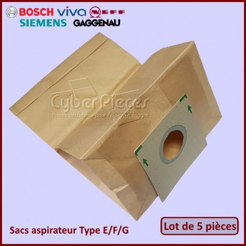 Lot sacs aspirateur - de,