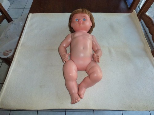 Ancien poupon fille petit - ancien,
