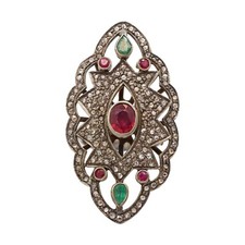 925 Argent Sterling Naturel