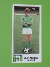 #309 JEAN-MICHEL LARQUE AS SAINT-ETIENNE VERTS ASSE PANINI FOOTBALL 77 1976-1977