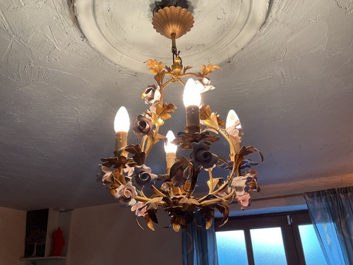 Lustre suspension cage - lustre, bronze