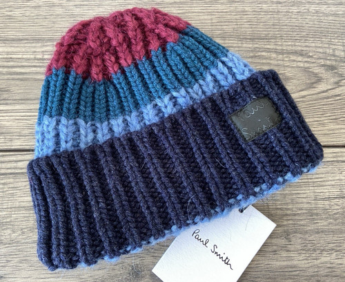 Paul smith bonnet beanie rayé - smith,