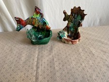 Vallauris, Lot de 2 poissons
