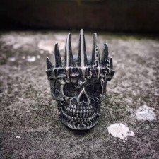 BAGUE ACIER INOXYDABLE CRÂNE