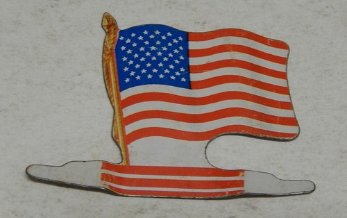Plaque drapeau métal - plaque,