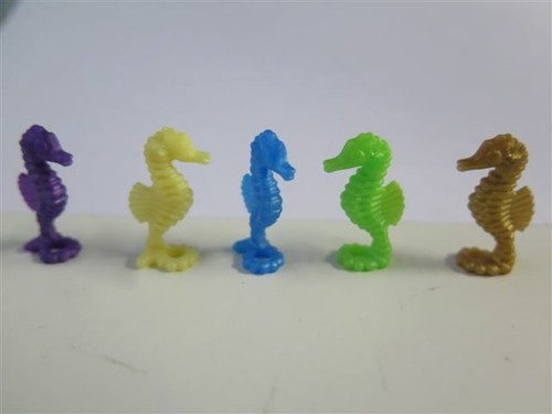 Hippocampe couleur fonds - 5x,