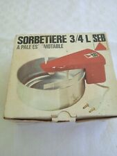 SORBETIERE SEB VINTAGE 3 / 4