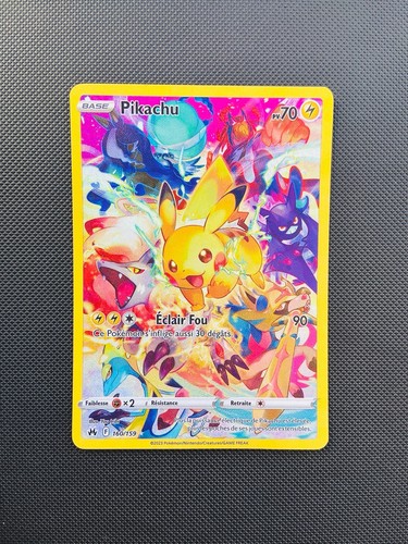Carte pokemon pikachu 160 - pikachu, 160/159