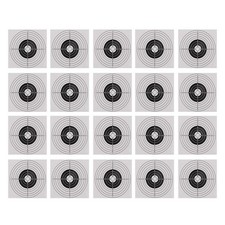 Lot de 20 cibles de tir à