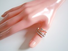 Bague Swarovski Plaqué Or